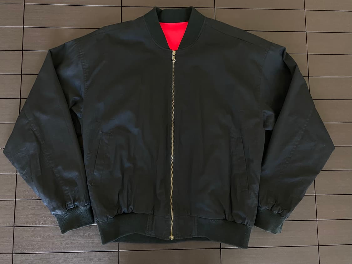 (L) 90s 빈티지 말보로 리버시블 봄버 자켓 상품이미지3