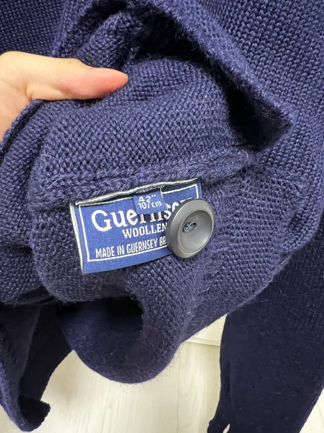 건지울른스 피셔맨 홀가먼트 가디건 42 상품이미지2