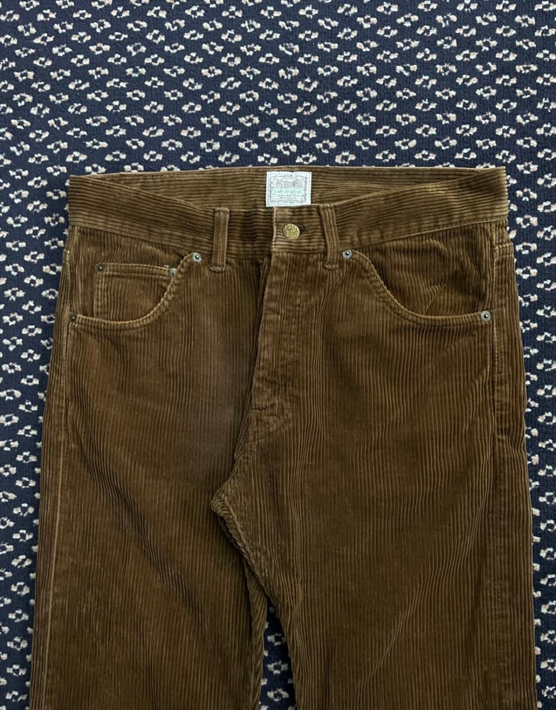 네이버후드 코듀로이 팬츠 상품이미지1