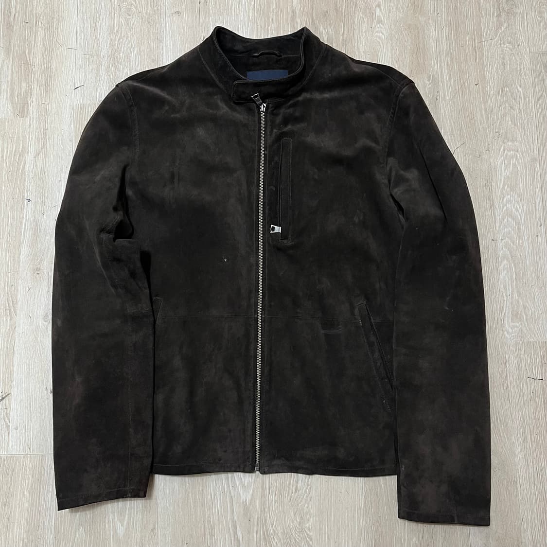 바나나리퍼블릭 남성 양가죽 스웨이드 자켓 L/100 상품이미지1