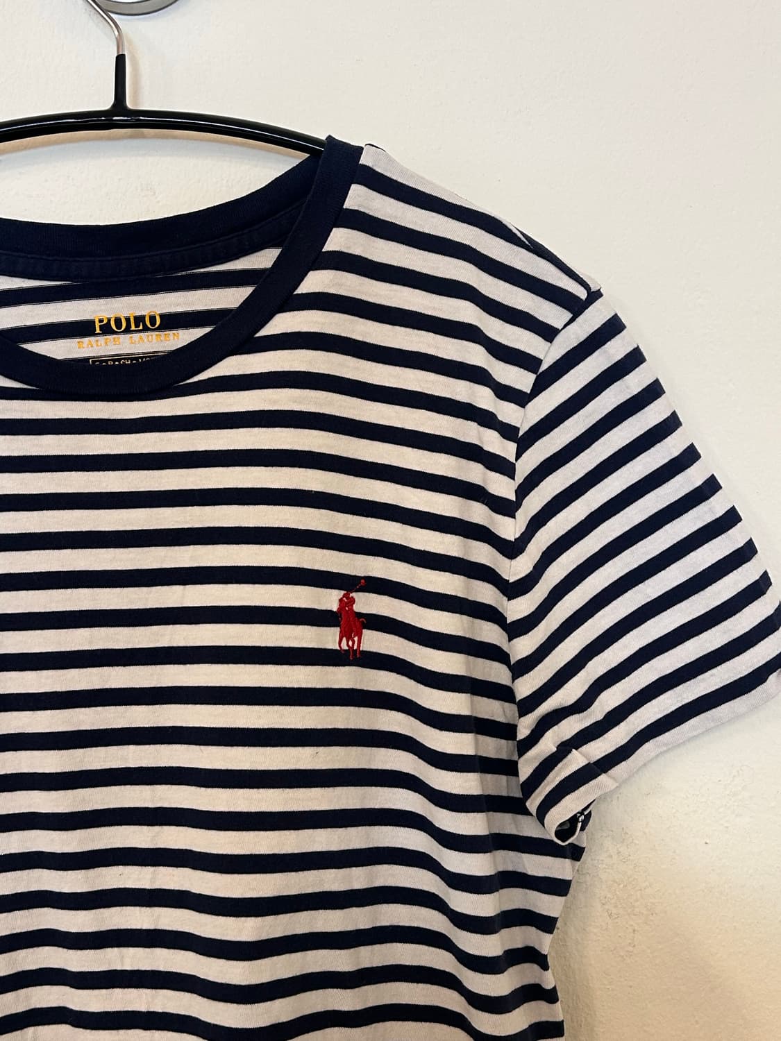 폴로 랄프로렌 스트라이프 반팔 티셔츠 s 상품이미지3