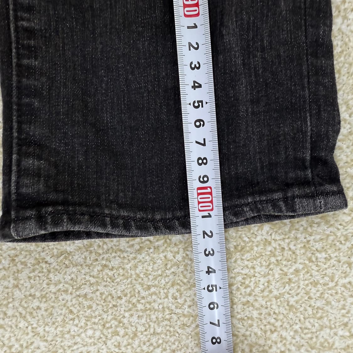 [W31 L32] 리바이스 511 블랙 데님팬츠 0105T1 상품이미지9