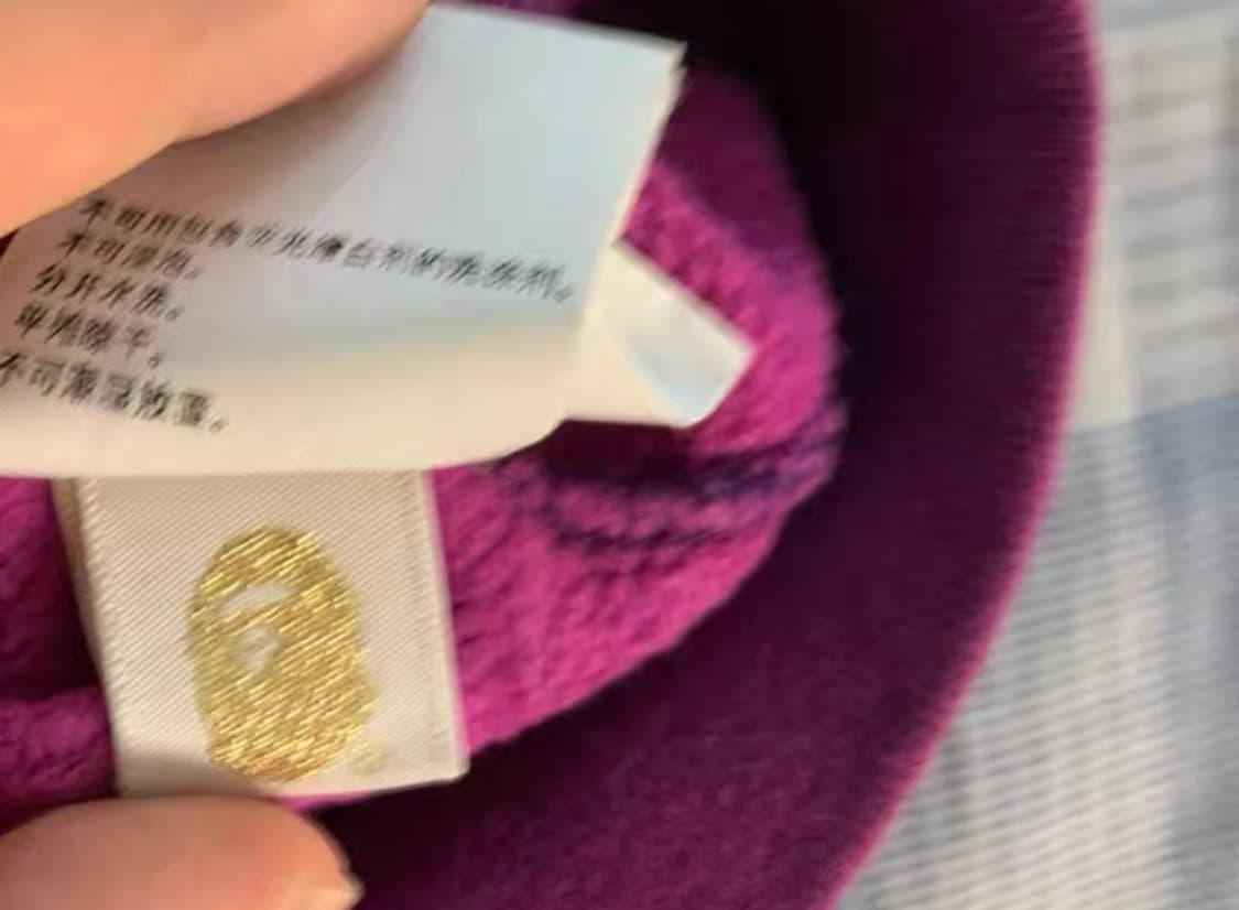 [ S ] 베이프 퍼플 카모 샤크 후드집업 상품이미지6
