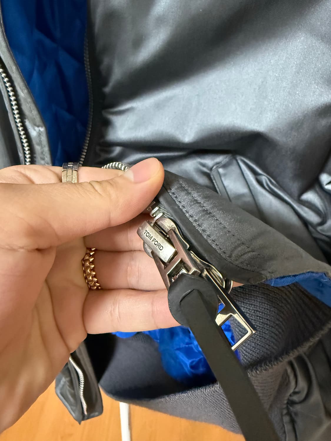 실크 사틴 봄버 상품이미지2