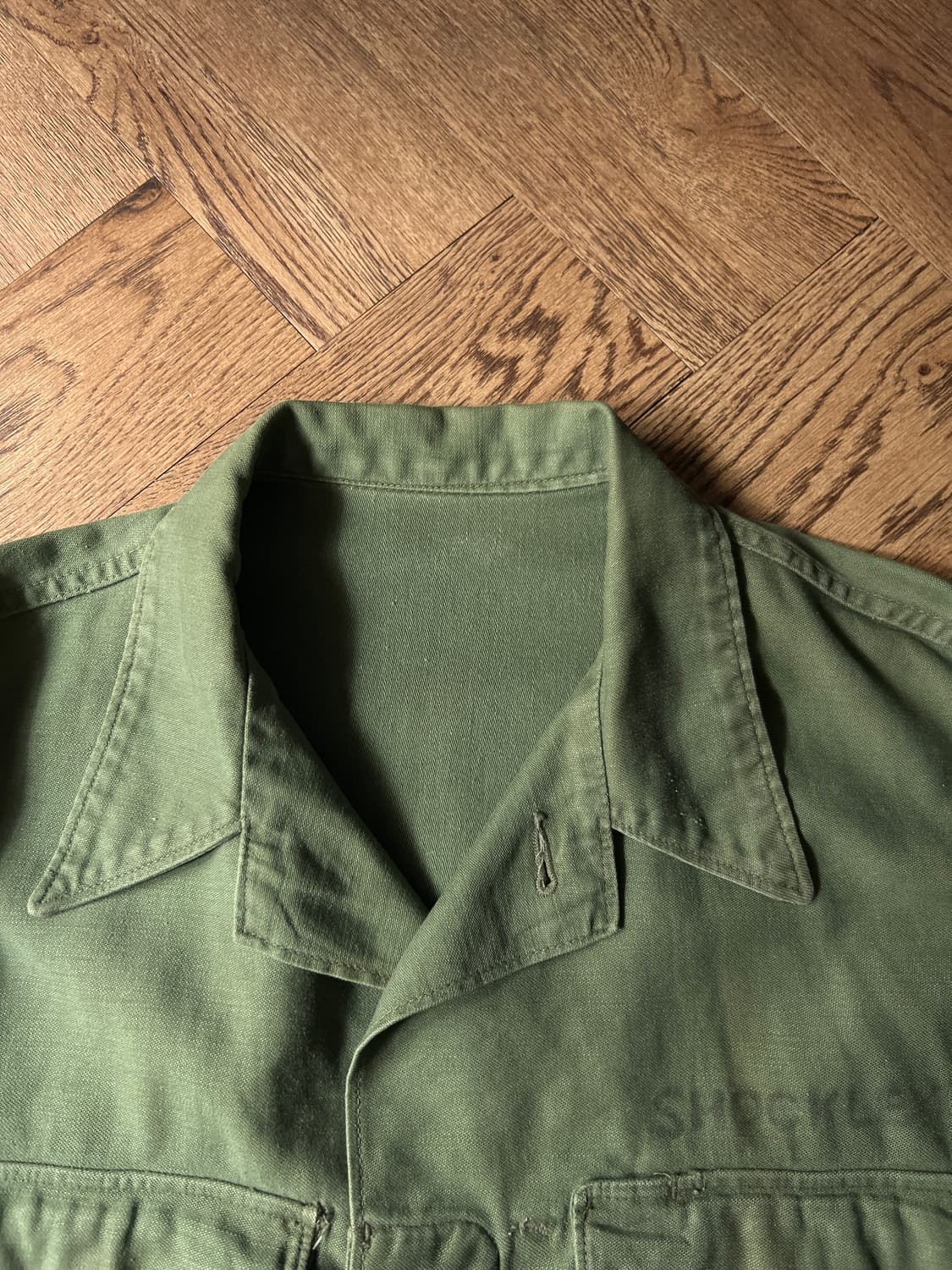 [S]50's 오리지널 USMC P-56 퍼티그 셔츠 상품이미지2