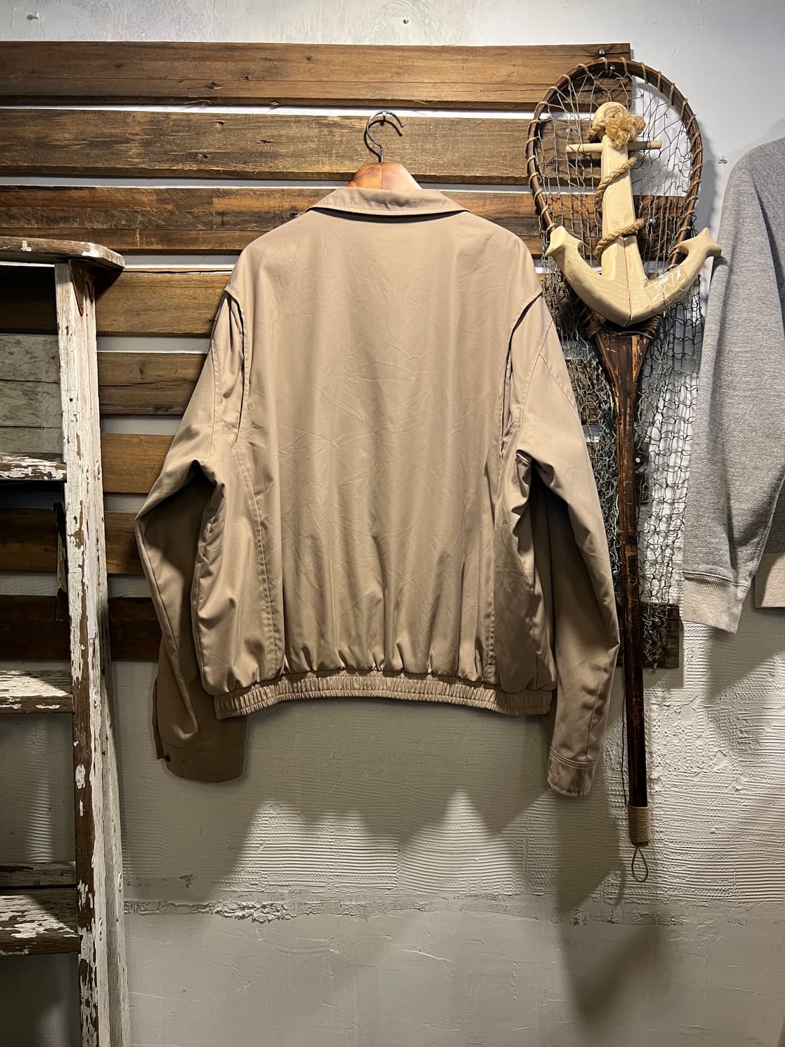 [2XL]폴로 랄프로렌 체크 라이닝 베이지 드리즐러 자켓 상품이미지6