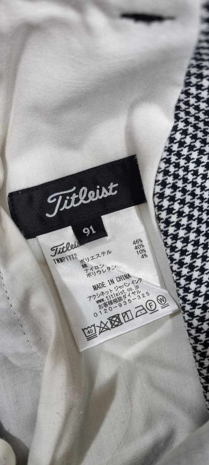 타이틀리스트 잔체크 골프팬츠 36in _ 남성 상품이미지9