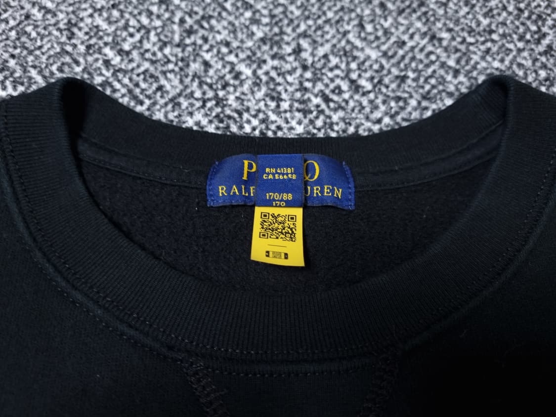 [무료배송][170]폴로 키즈 기모 맨투맨 긴팔티 성인가능 상품이미지6