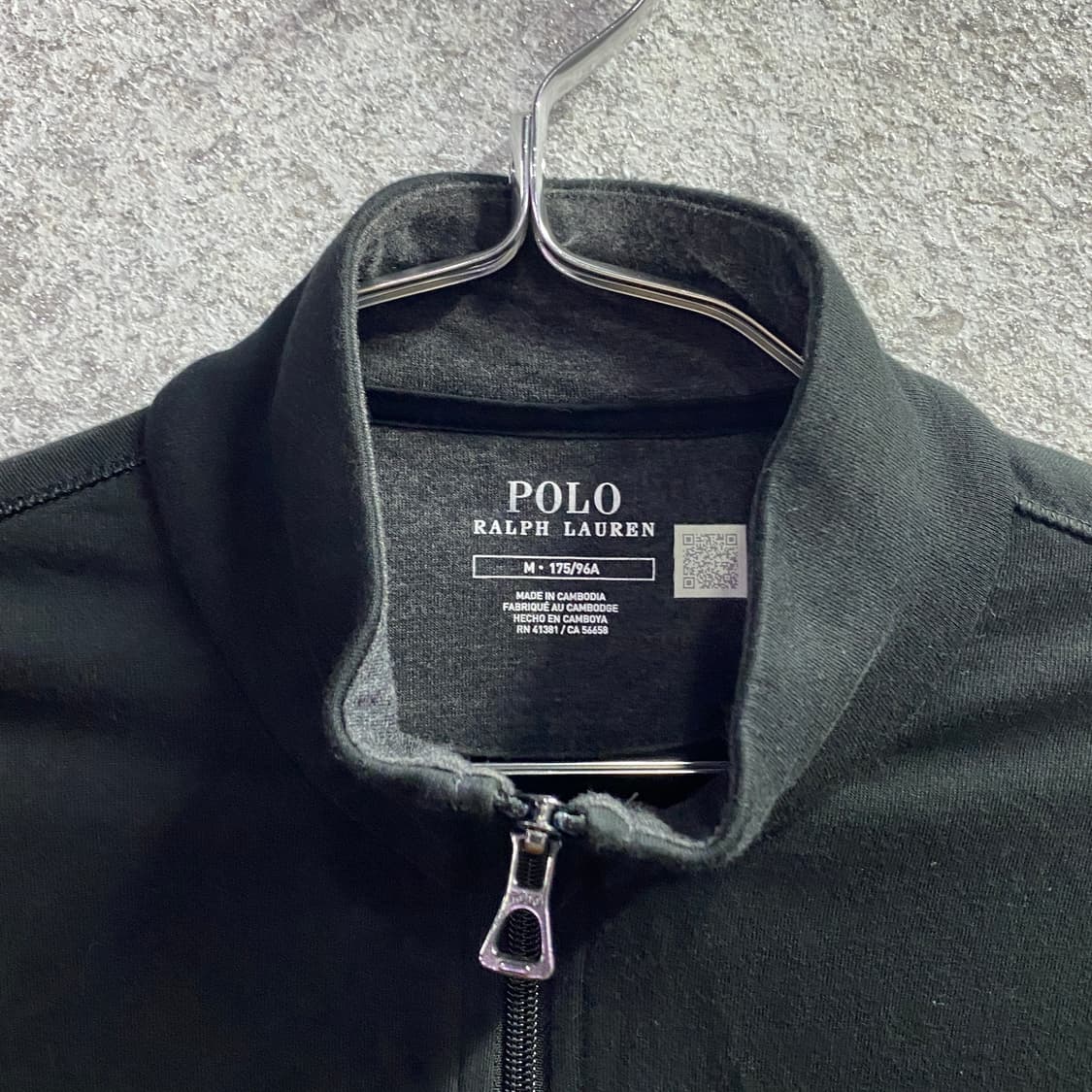 폴로 랄프로렌 블랙 하프집업 B3140 상품이미지3