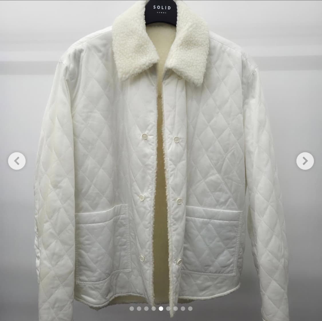 솔리드옴므 24fw 디태처블 시어링 데님 자켓 상품이미지8