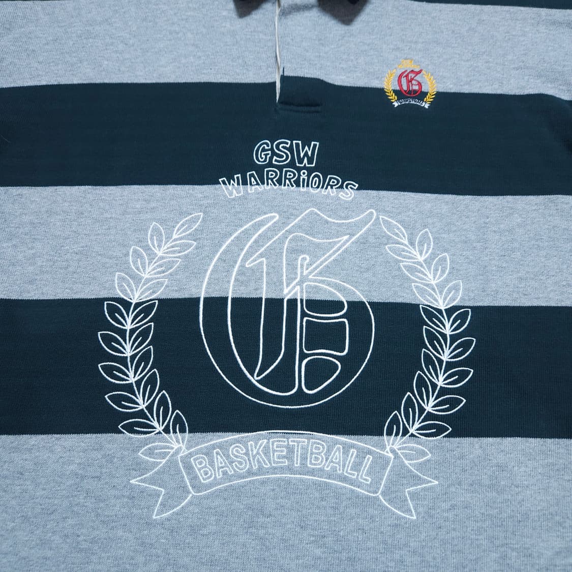 NBA) L 남자 GSW 골든스테이트 폴로티 럭비티 / 왕눈이샵 상품이미지4