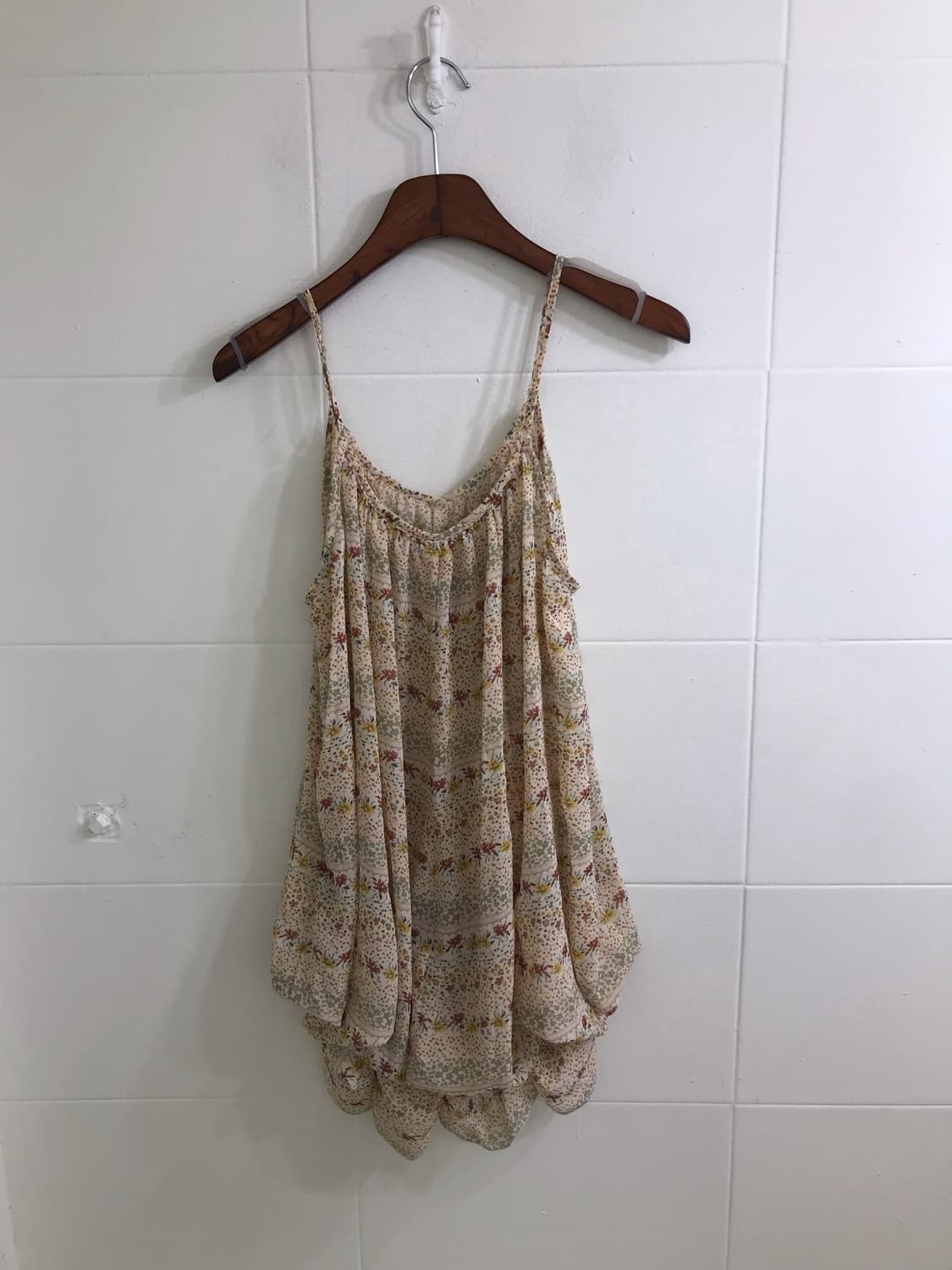 데일리 집업 하구미 잔꽃 원피스 모리걸 봄 코디세트 상품이미지7