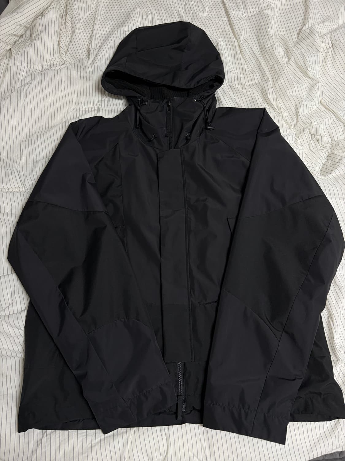 폴리테루 쉘점퍼 블랙 상품이미지1