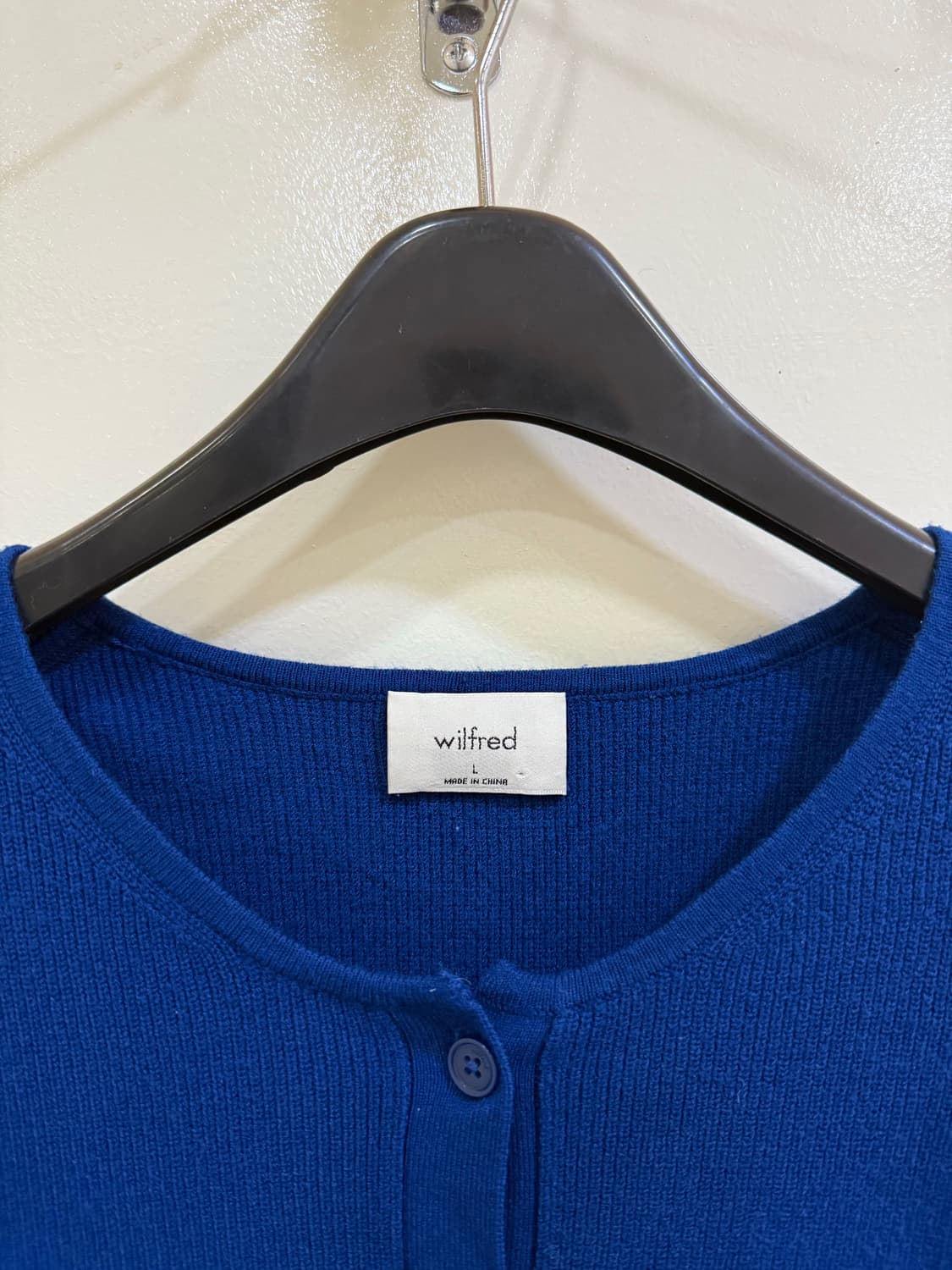 윌프레드 찐블루 가디건 정품 상품이미지4