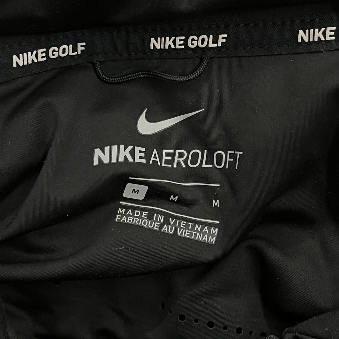 [정품/M] 나이키 골프 에어로로프트 블랙 패딩 자켓 b14 상품이미지6