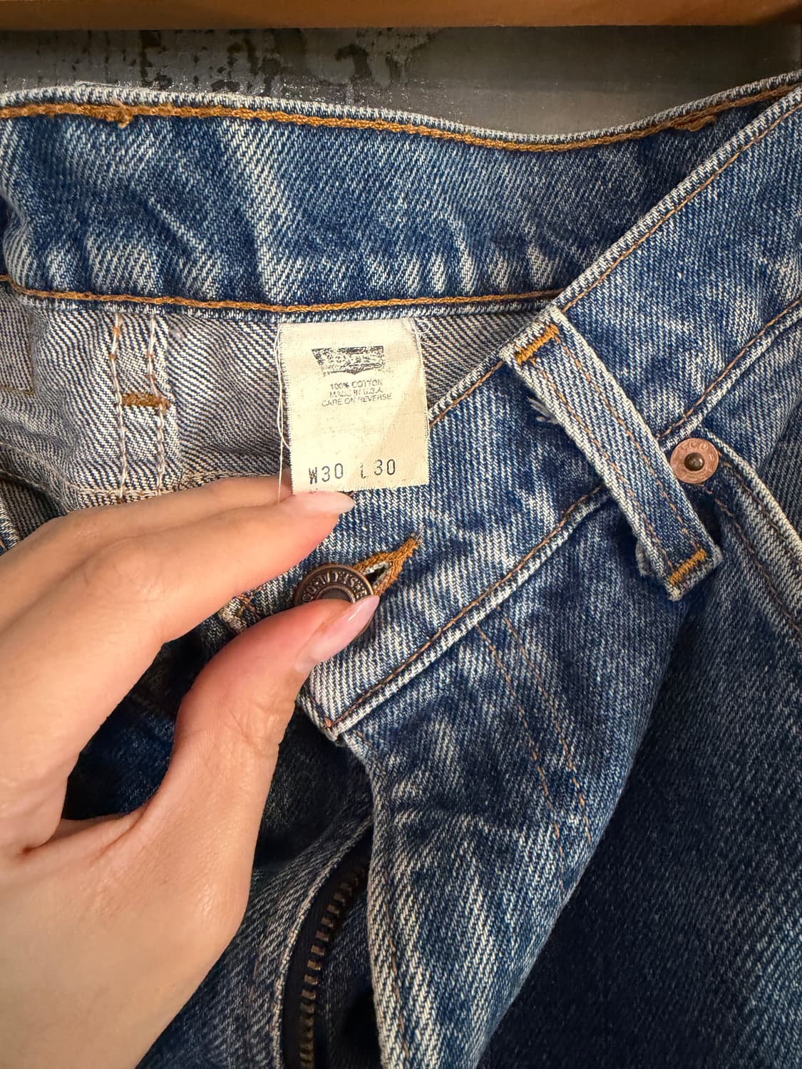 리바이스 데님 팬츠 518 W30 L30 상품이미지5