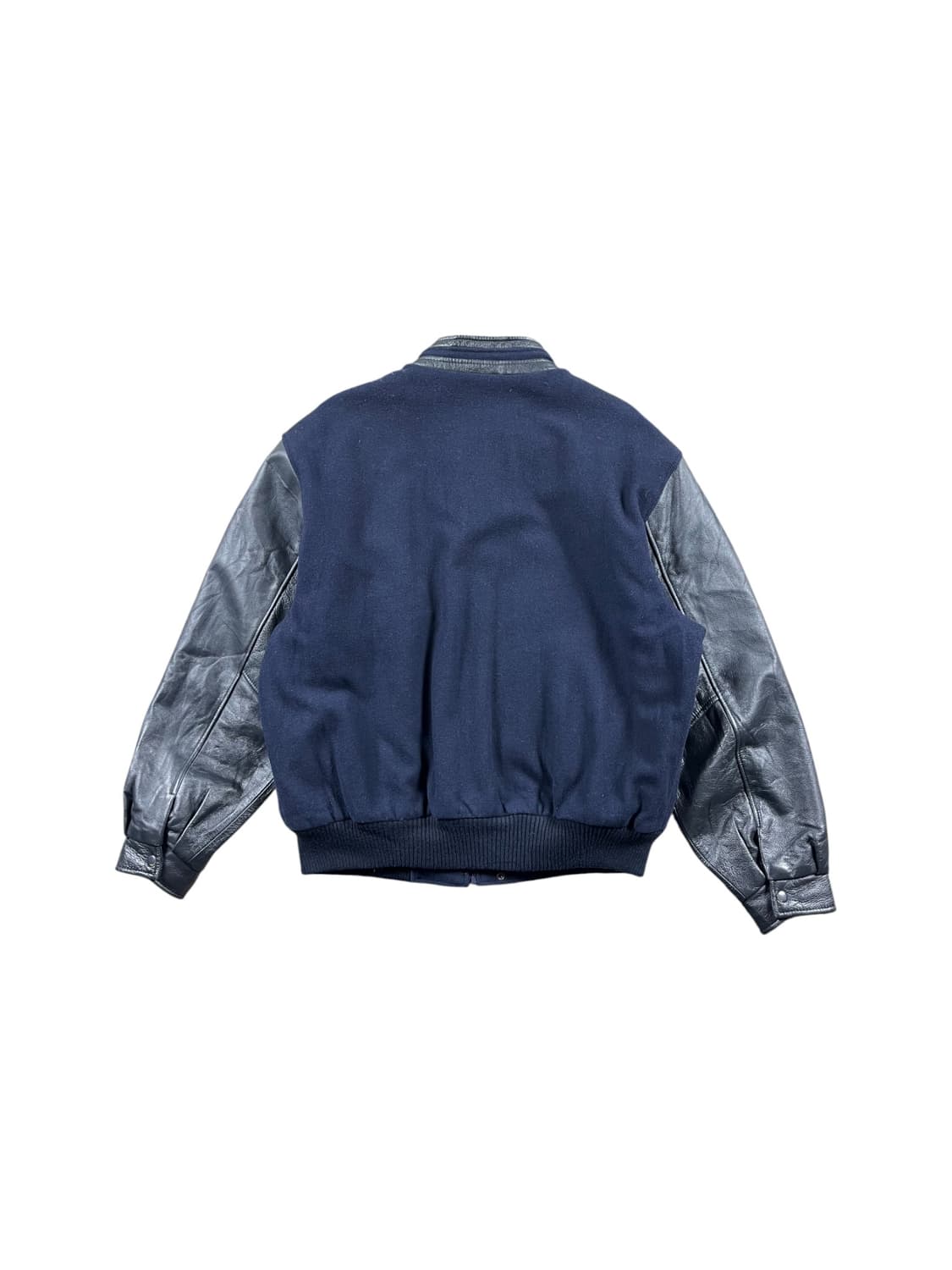 90s Vintage 레더암 바시티 자켓  상품이미지4