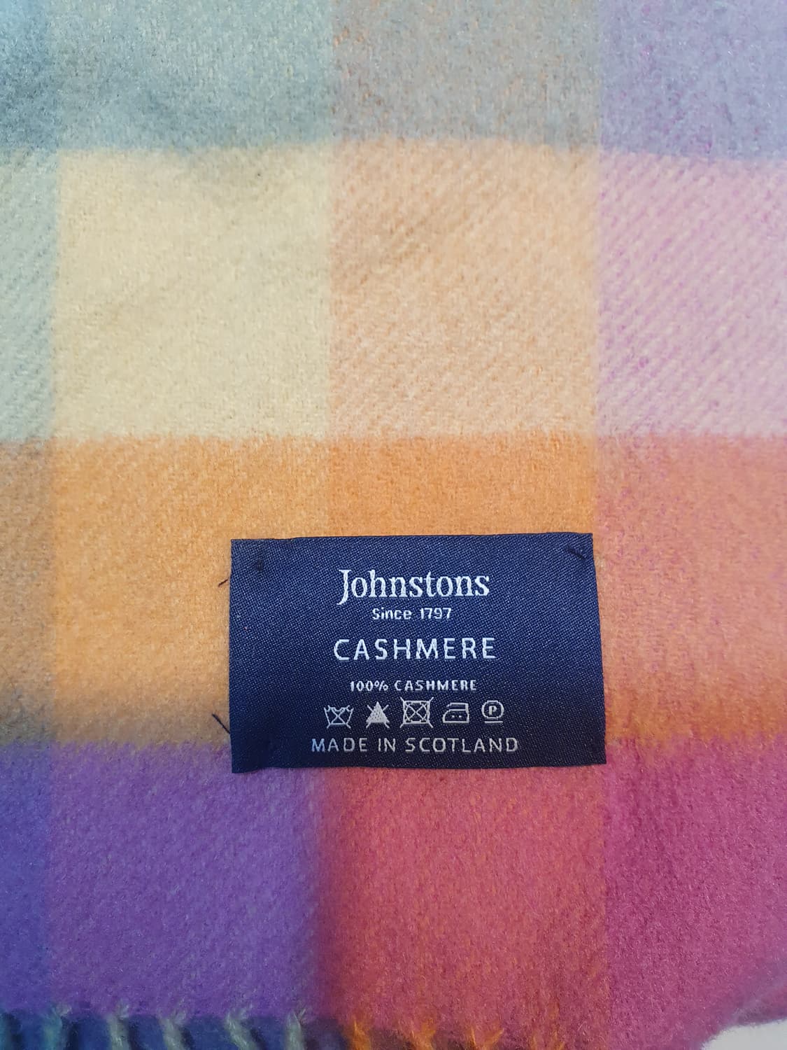 존스톤 캐시미어 머플러 상품이미지3