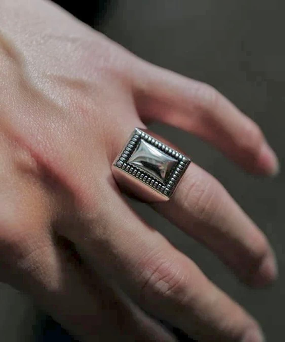 [Beams] Japan XOLO squre ring size 18 상품이미지3