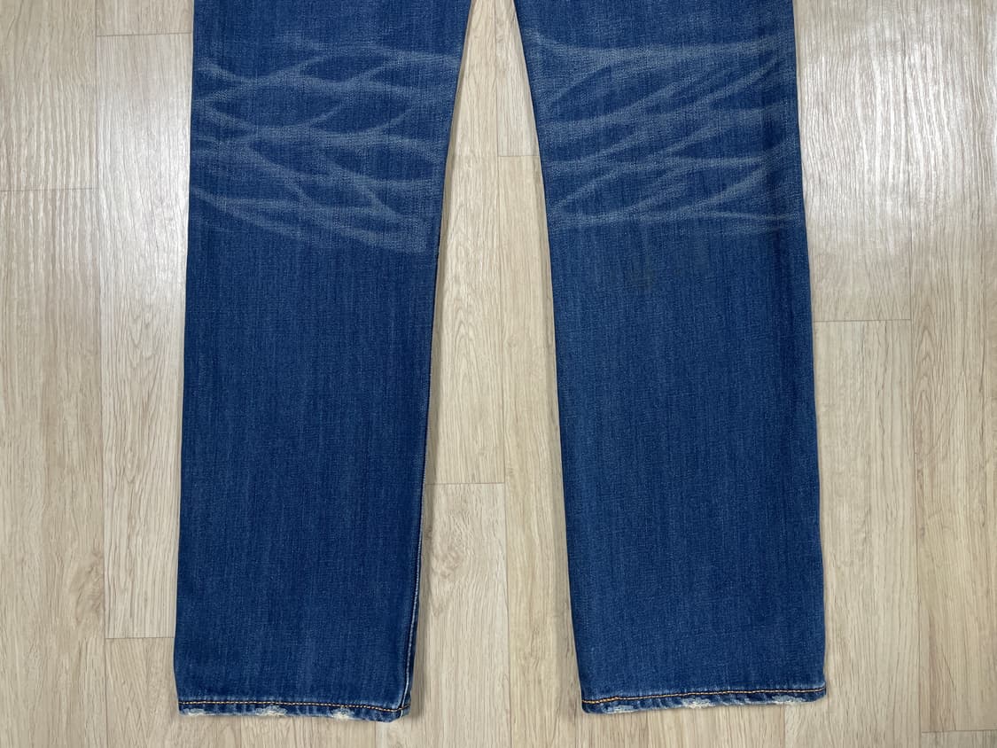 30~31) 00's 리바이스 매장판 502 일자핏 진청워싱 데님팬츠(일 상품이미지10