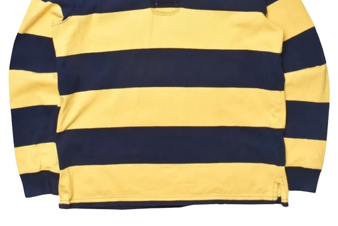 폴로 랄프로렌 스트라이프 럭비셔츠 L N0884 상품이미지4