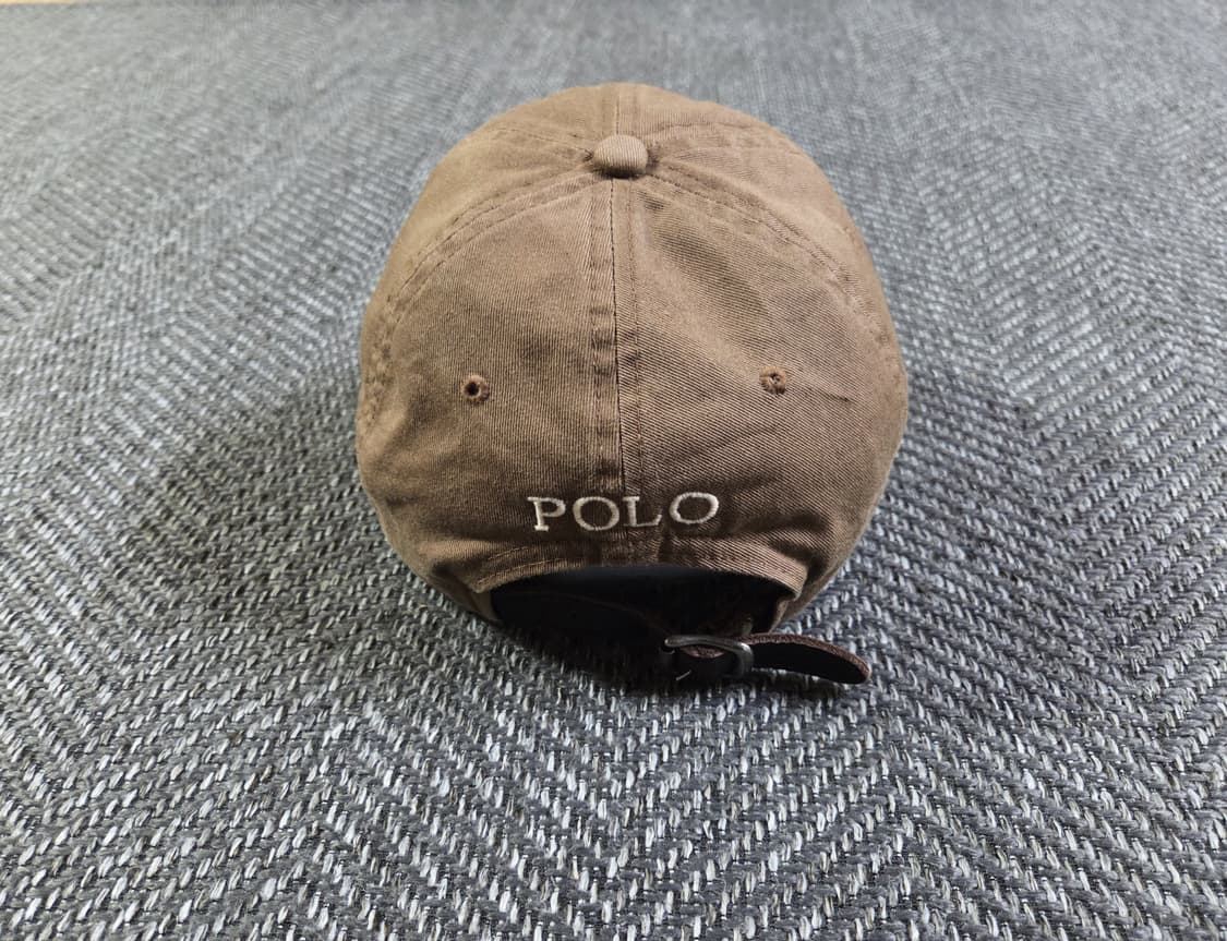 폴로 랄프로렌 브라운 빅포니 빈티지 볼캡 상품이미지4