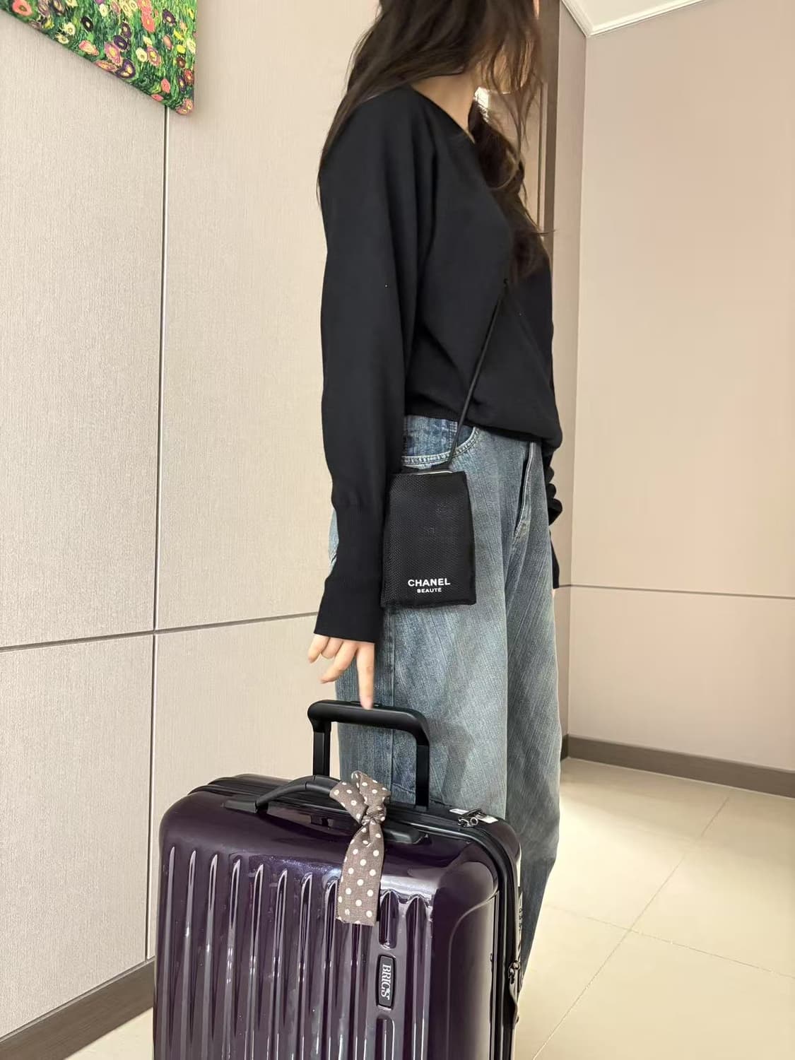 샤넬 뷰티 여권 크로스 파우치 상품이미지2