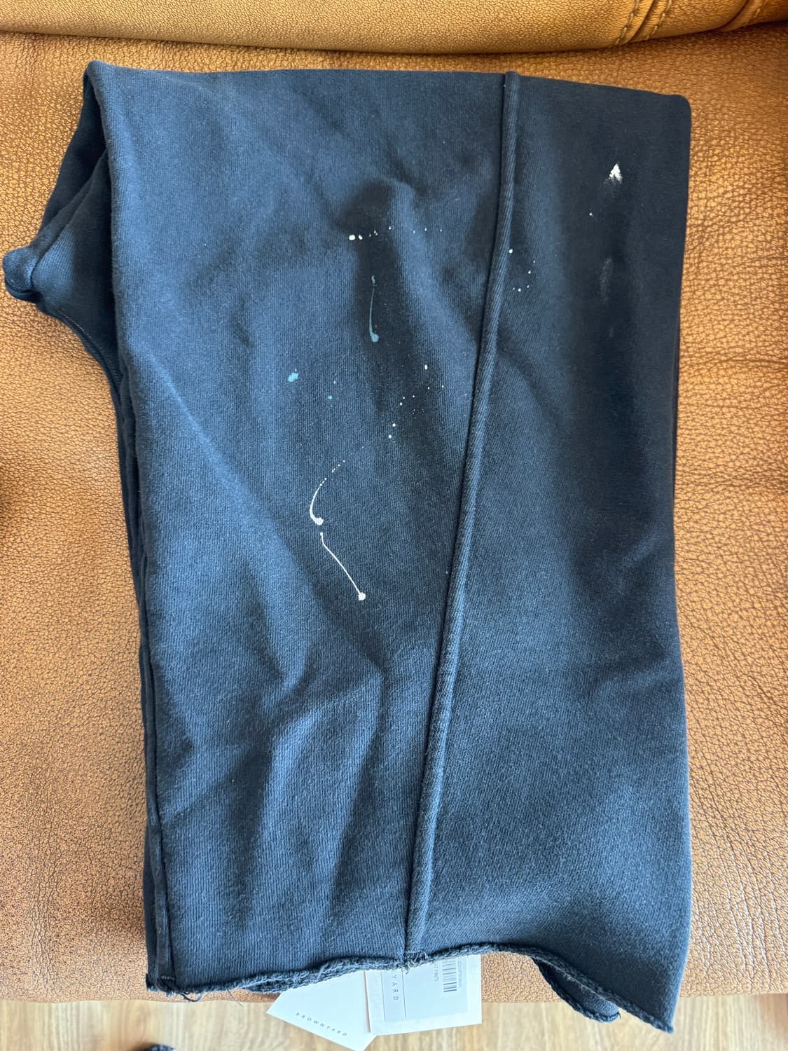 브라운야드 페인티드팬츠 블랙3 상품이미지2