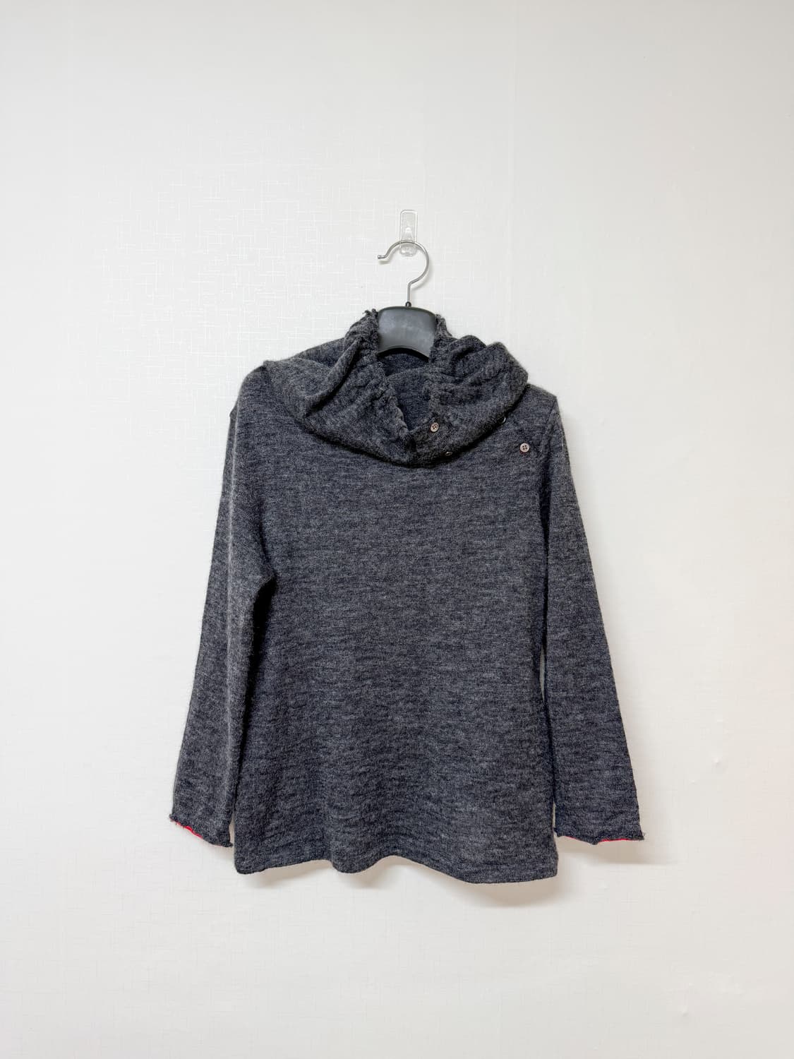 스나오 쿠와하라 터틀넥 니트 풀오버 상품이미지4