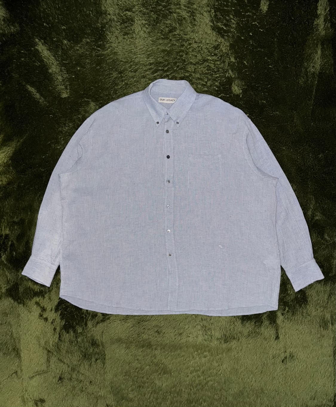 [50] 아워레가시 보로우드 BD 시어서커 릴렉스 핏 셔츠 상품이미지1