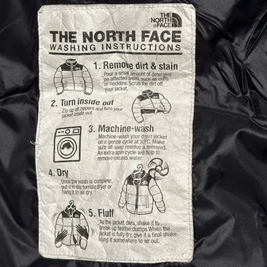 S 노스페이스 블랙 에코 다운 패딩 상품이미지7