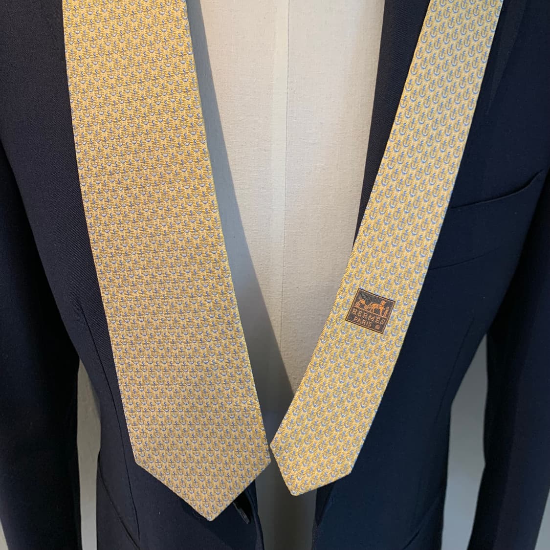 에르메스(HERMES) 신형라벨 명품넥타이 최상급 A+등급 상품이미지2