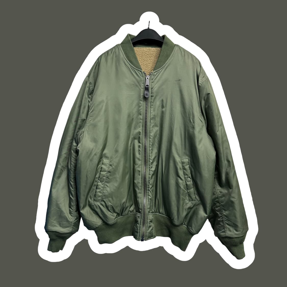 알파인더스트릿 양면 양털 MA-1 상품이미지4