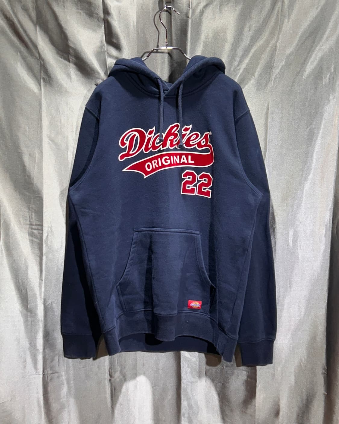 XL 디키즈 오리지널 22 빅로고 네이비 후드티 상품이미지2