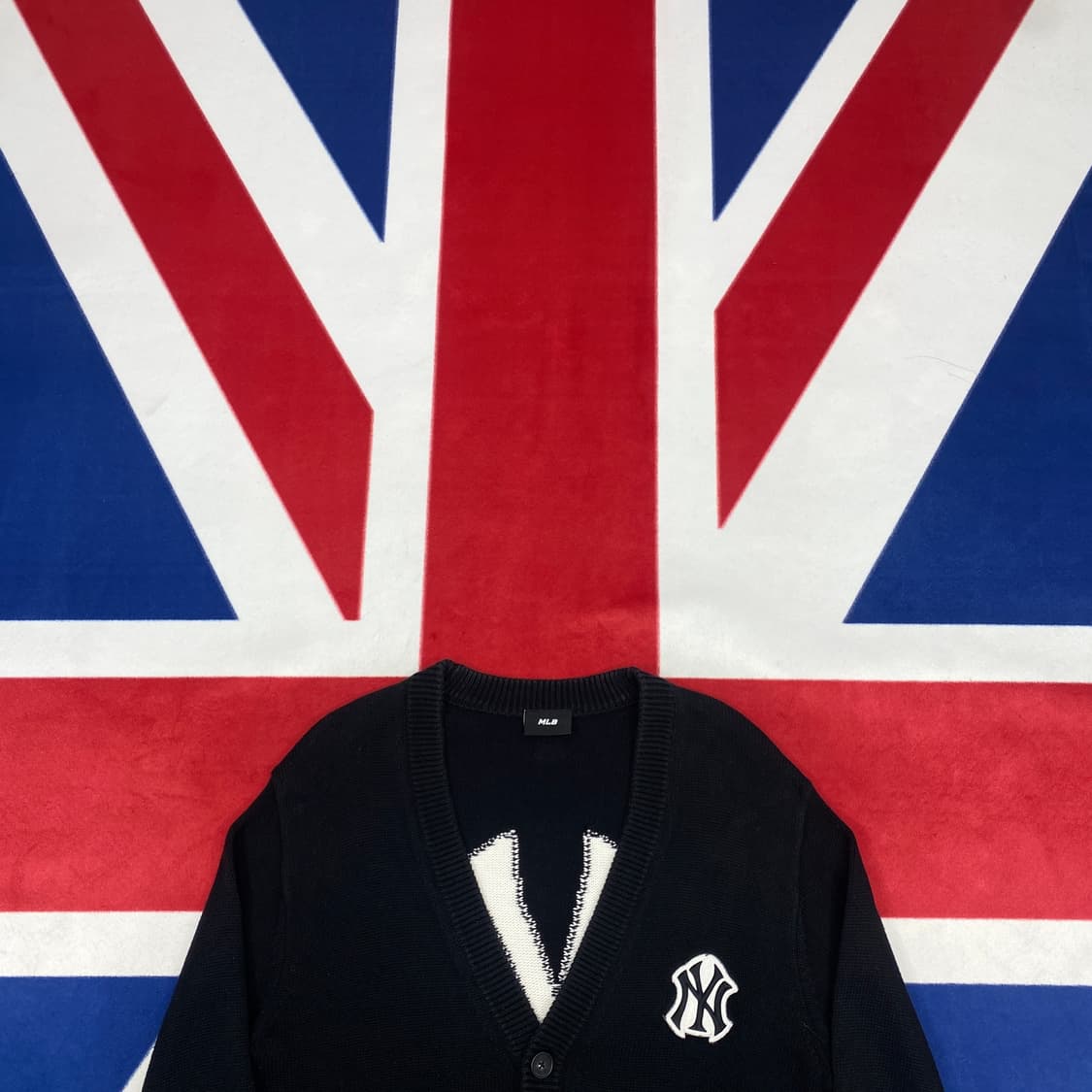 MLB 뉴욕양키즈 가디건 S 실측 M  상품이미지2