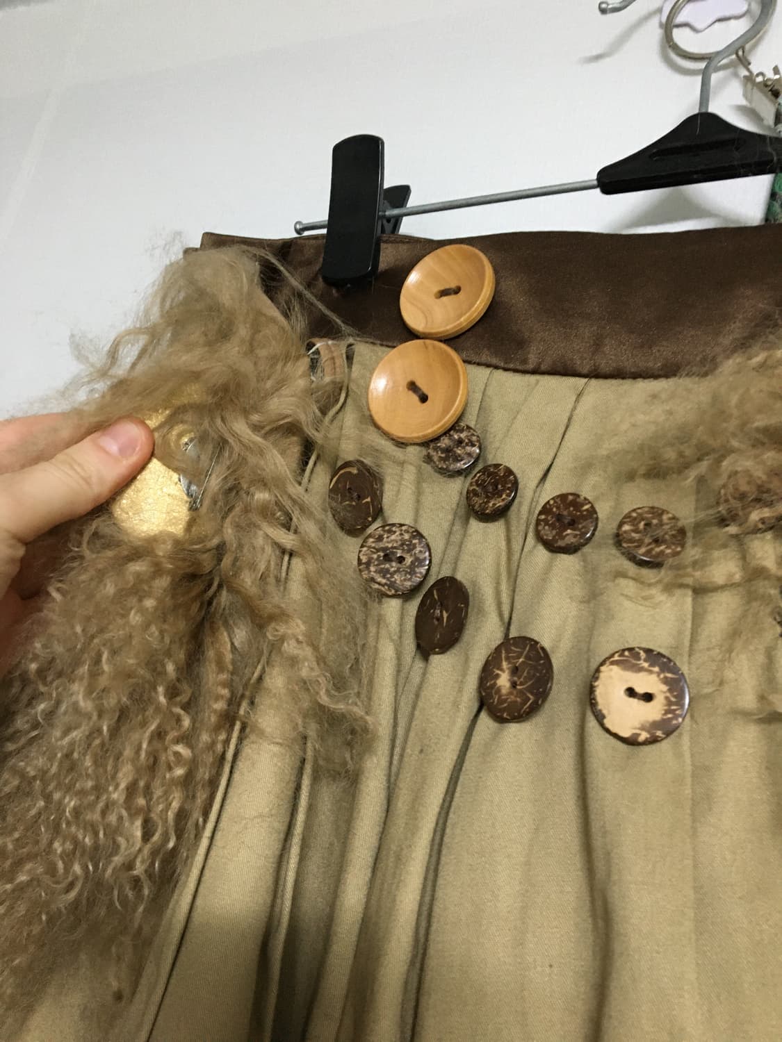 Fur point skirt 상품이미지1