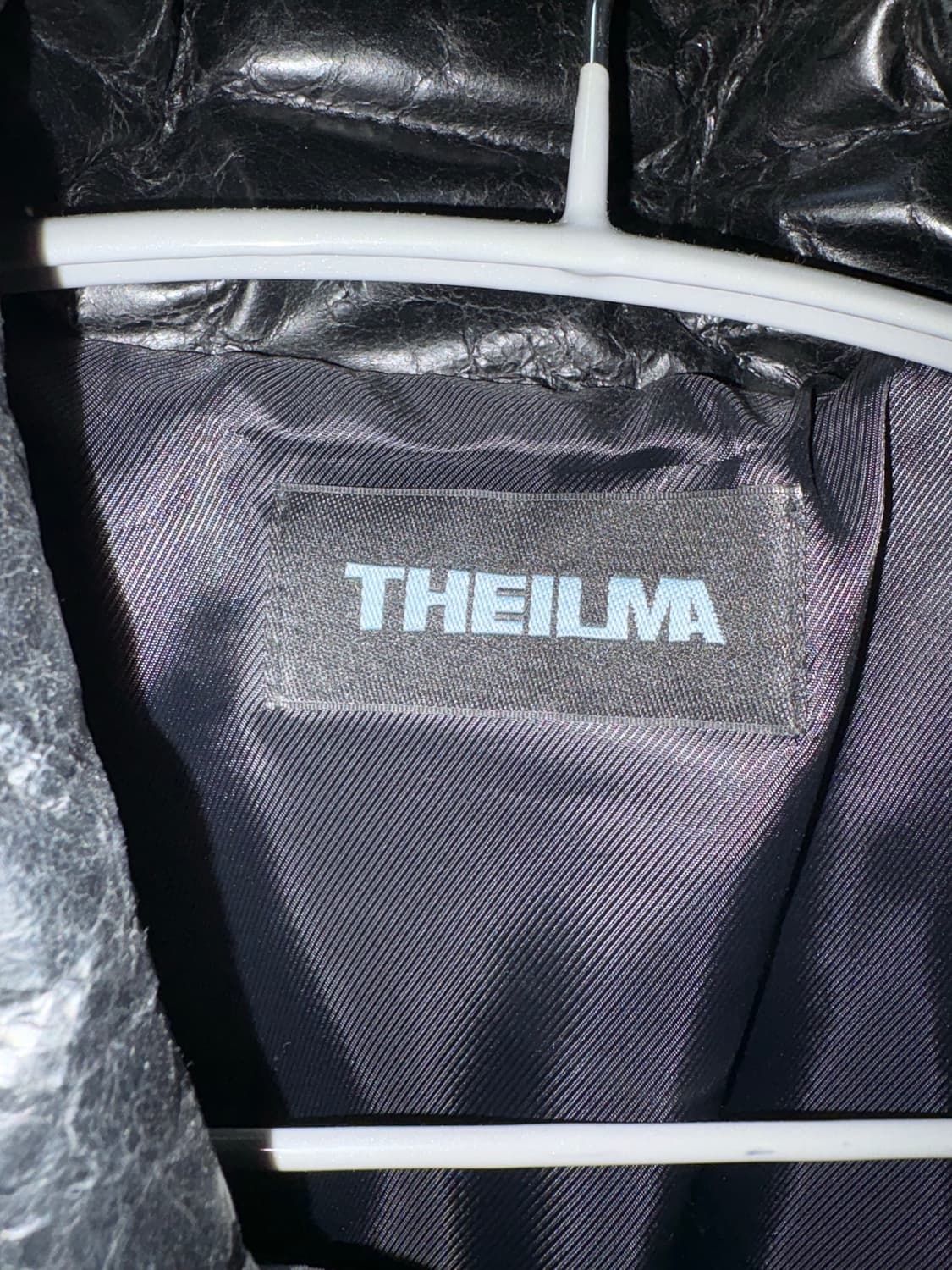 더일마 블랙 가죽 자켓 상품이미지4