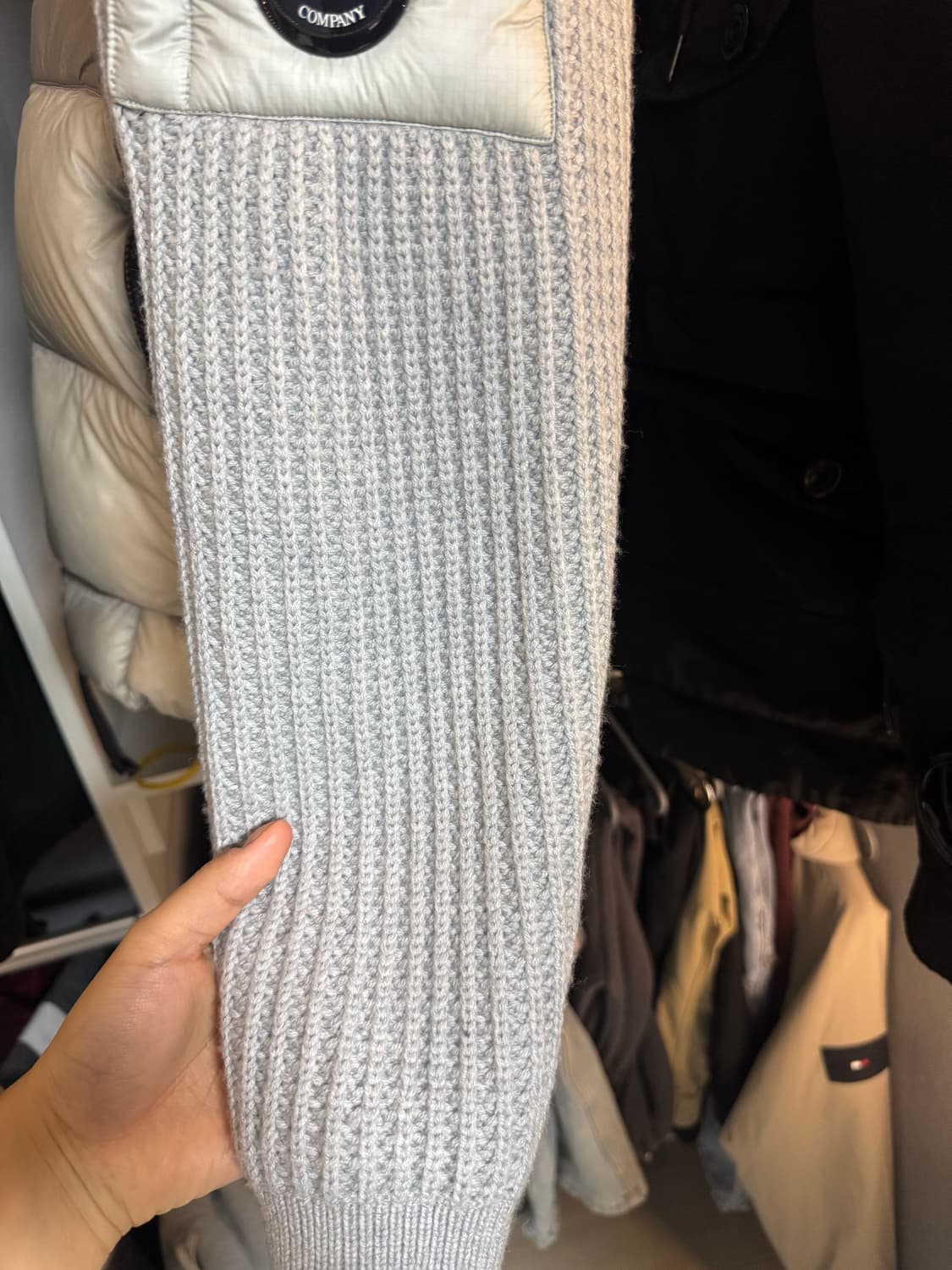 cp컴퍼니 코리아익스클루시브 니트패딩 S 디디쉘 상품이미지3