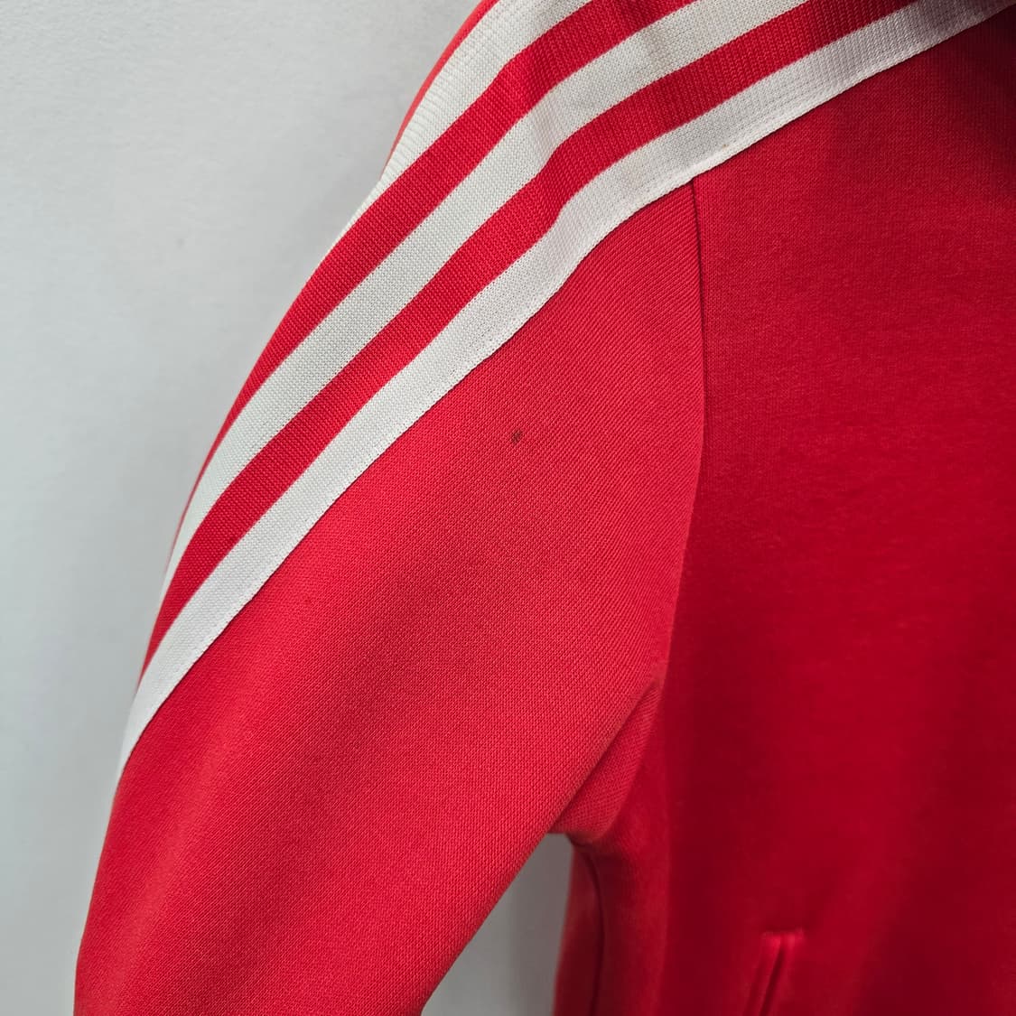 아디다스 레드 파이어버드 후드 트랙탑 제니 져지 상품이미지5