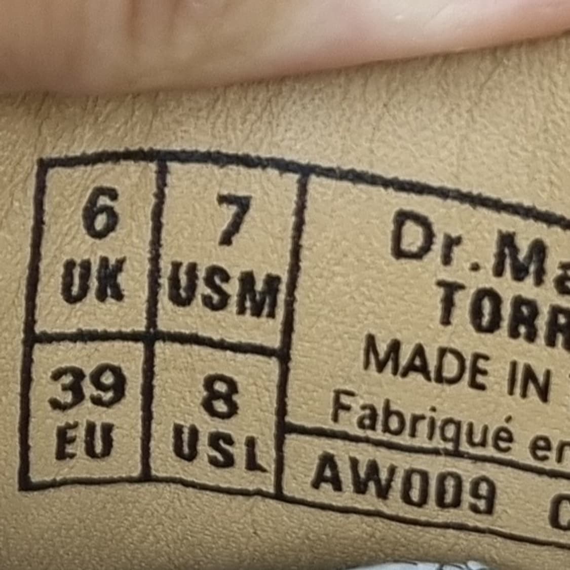 닥터마틴 토리아노 옥스포드화39 250 상품이미지6
