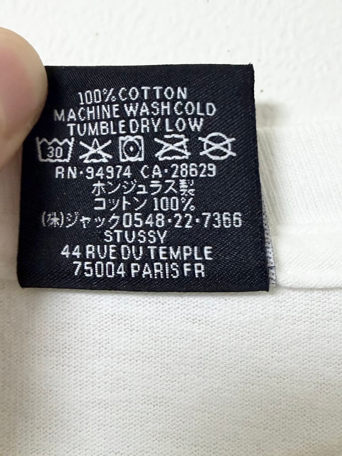 스투시 베이직 롱슬리브 티셔츠 상품이미지3