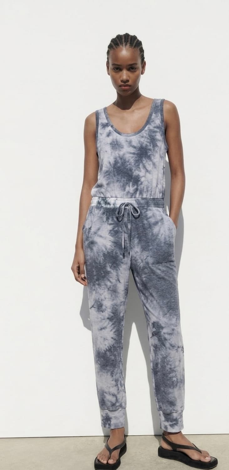 새상품 해외직구 점프수트 XL 프린팅 점프수트 상품이미지10