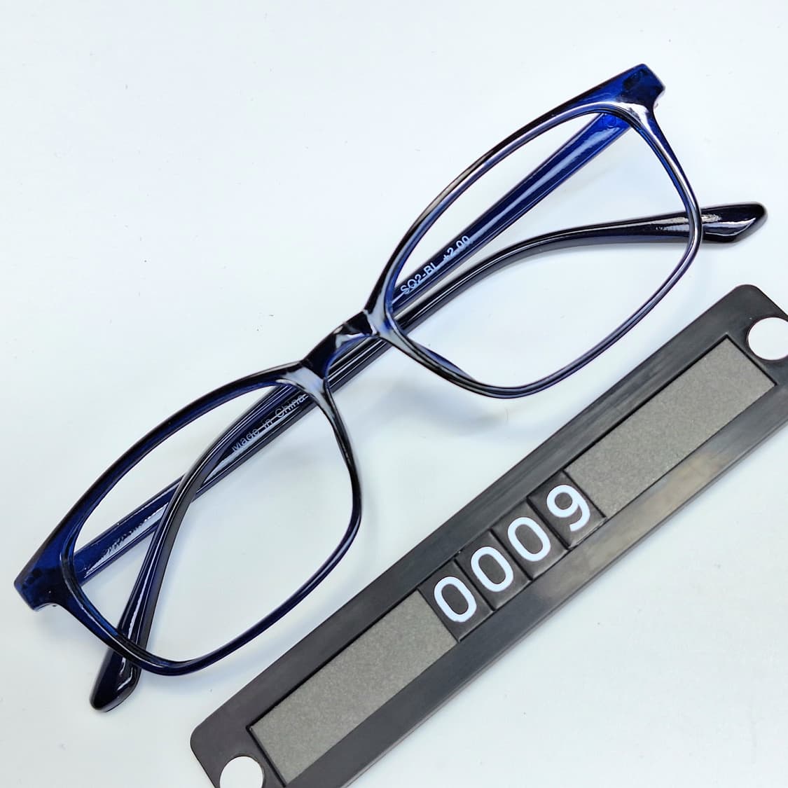블루 스퀘어 안경테 SQ2-BL 일본 수입 y2k 빈티지 레트로 클래식  상품이미지1
