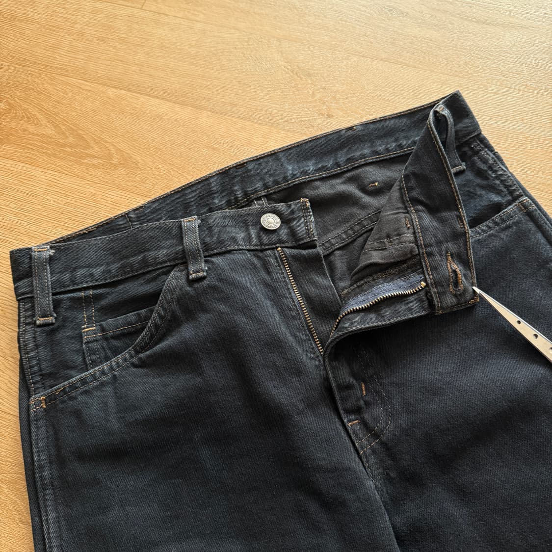 (실측32“) 👖 리바이스 606 블랙 상품이미지3