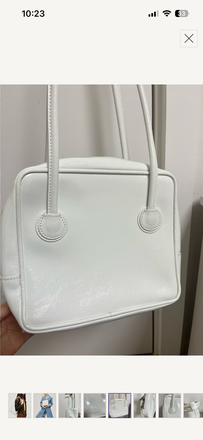 마지셔우드 파이핑 숄더백 상품이미지5