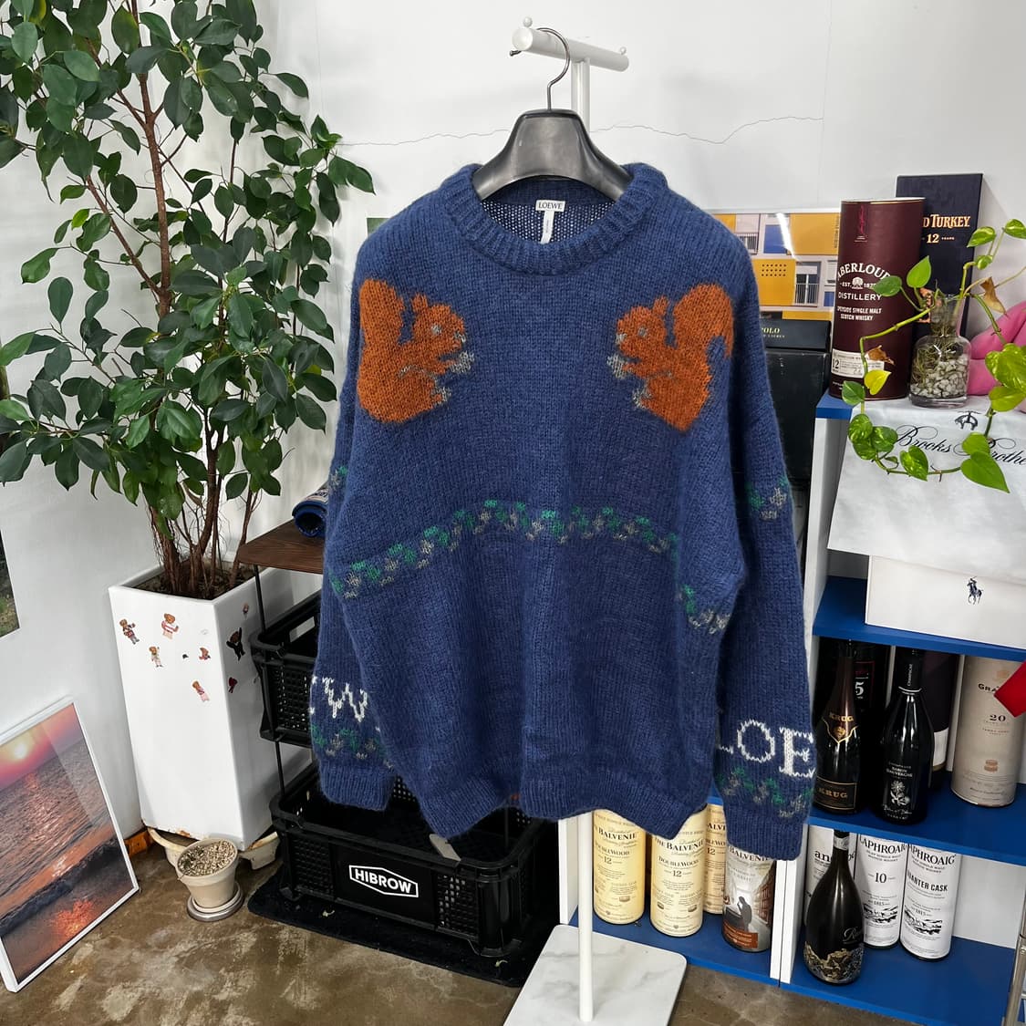 로에베 모헤어 니트 M 상품이미지1