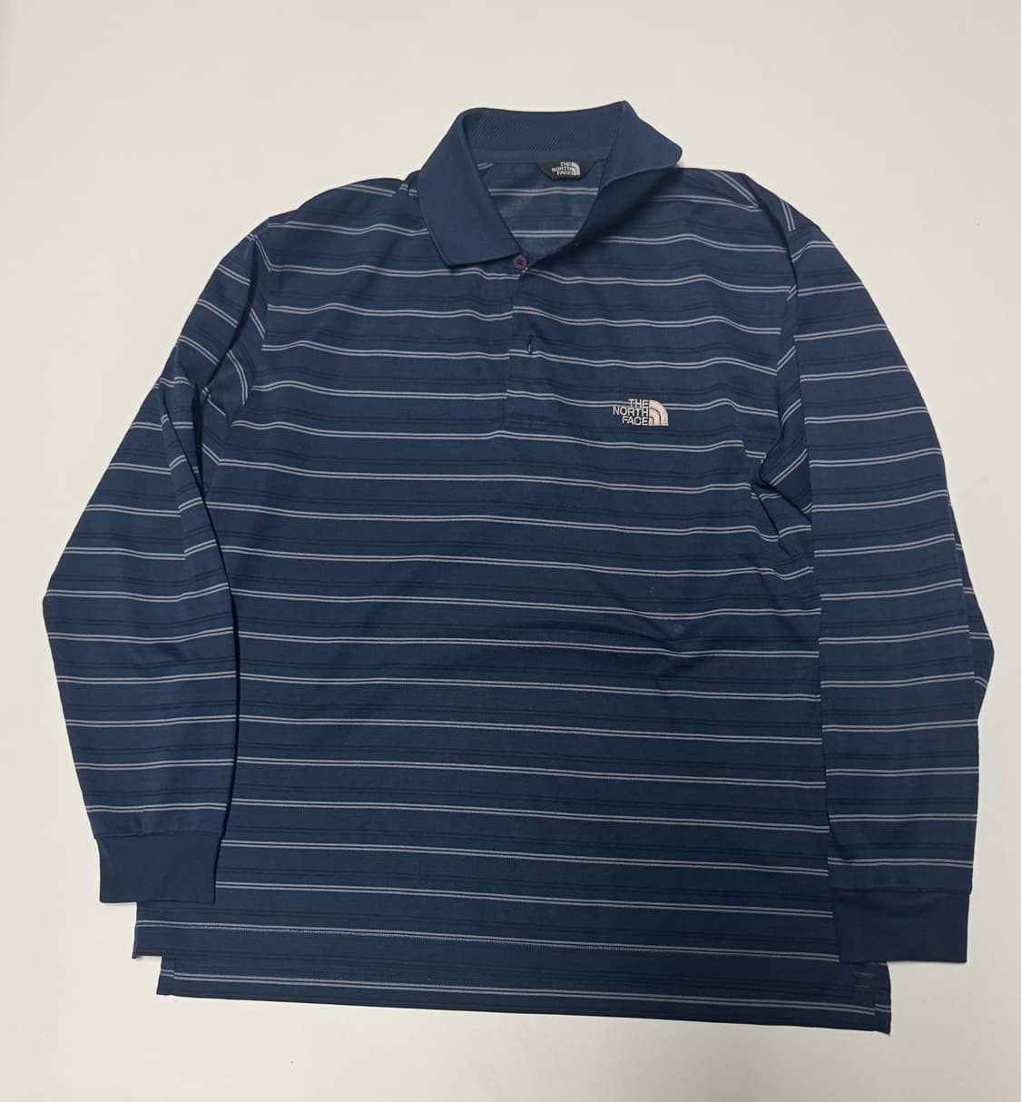 노스페이스 쿨맥스 스트라이프 기능성 긴팔 카라티 L 상품이미지1