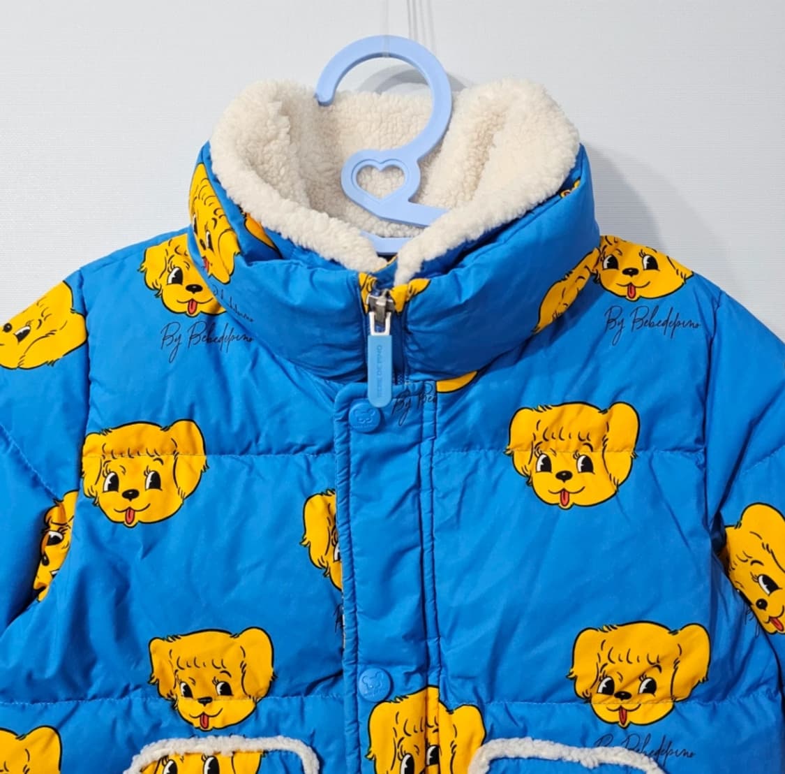 베베드피노 패딩 블루 2~3세 키100 상품이미지3