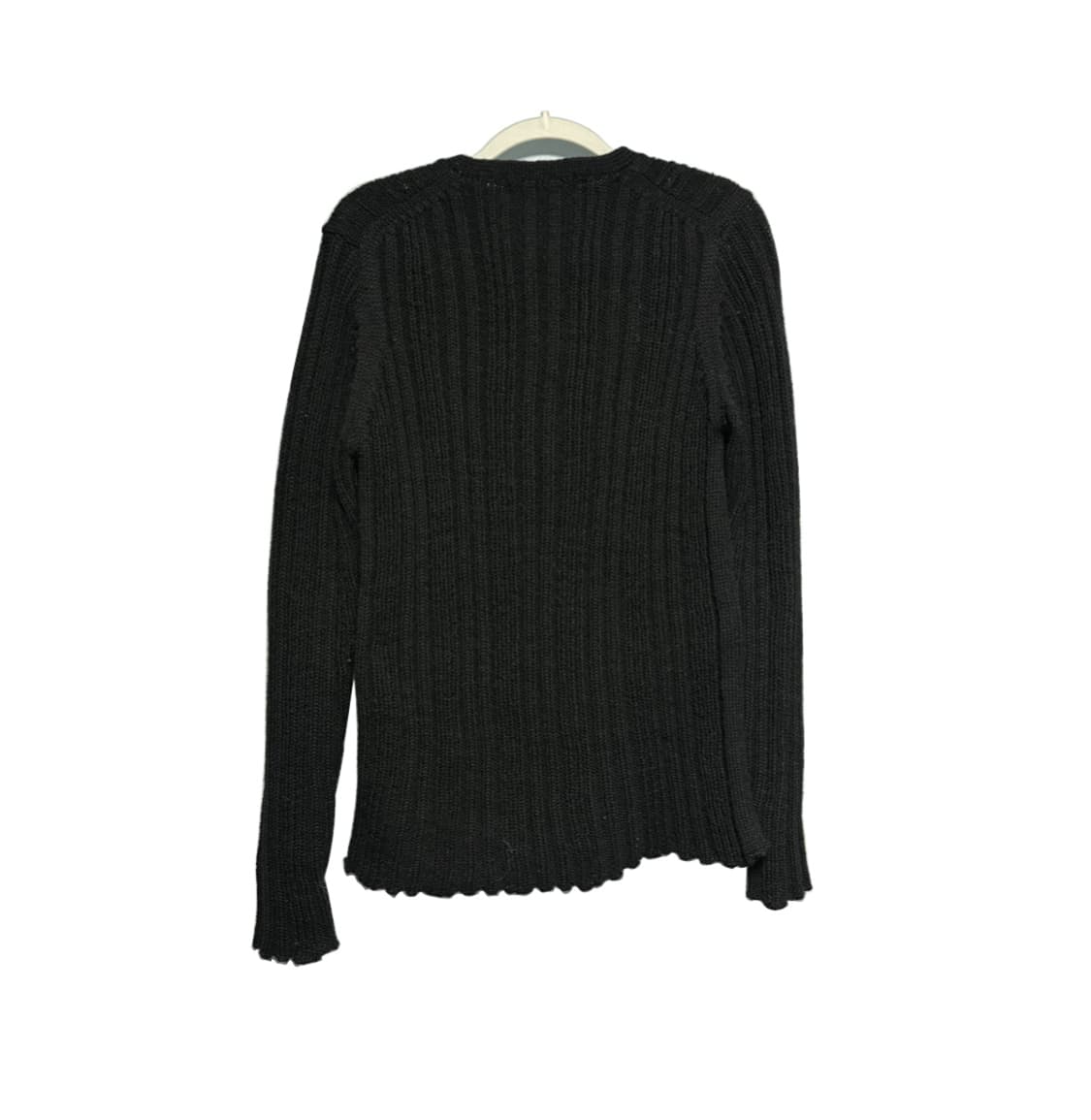 빈티지 버튼 브이넥 니트 상품이미지2