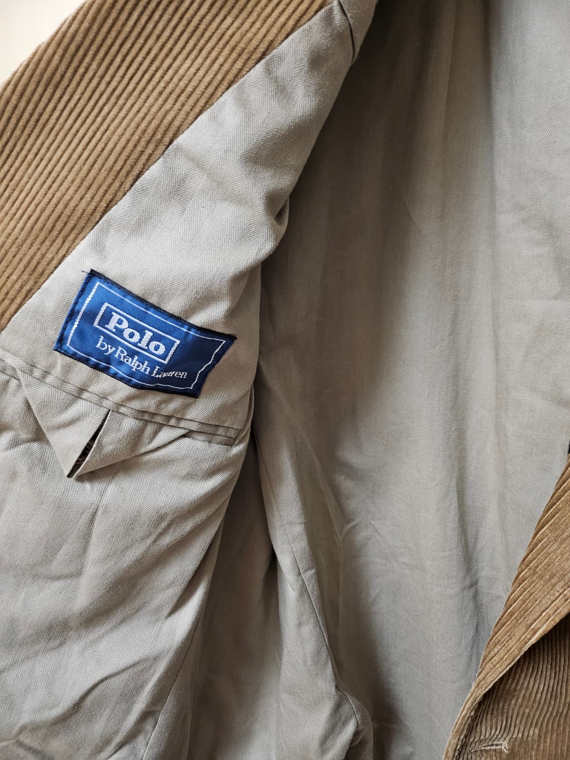폴로 랄프로렌 RL67 코듀로이 재킷 46R 상품이미지4